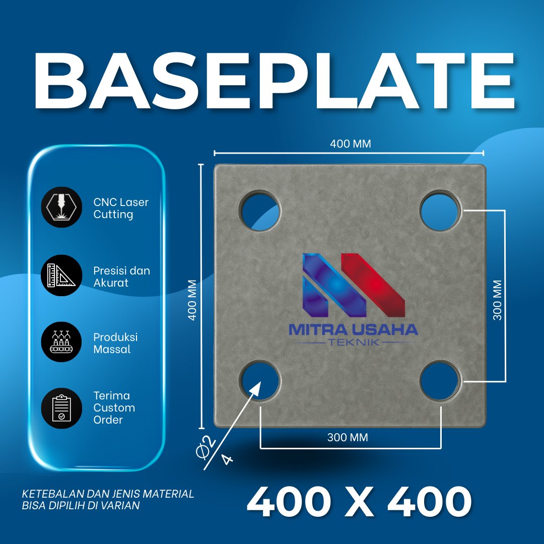 Baseplate 400X400 RSTU
